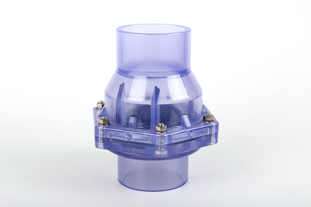 百色透明翻板式止回阀